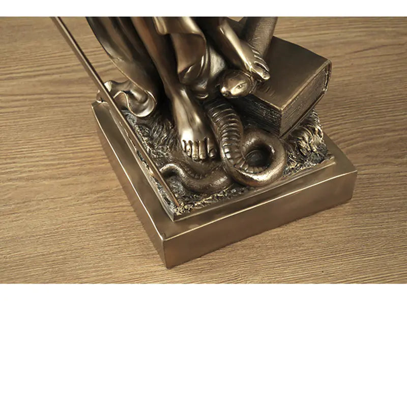 Luxury Justice Goddess Sculpture Home Decor Piece